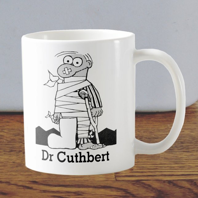 Geschenk mit dem Namen eines Arztes - Mann in Verb Kaffeetasse (Von Creator hochgeladen)