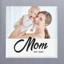 Geschenk mit Foto für Mama zum Jahrestag der Gebur