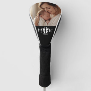 Geschenk mit Foto und Fußabdrücken des Babys für M Golf Headcover