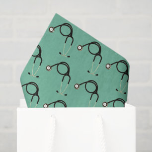 Geschenk mit medizinischem Thema Seidenpapier