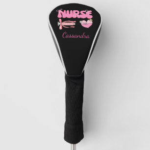 Geschenk mit Namen für Schüler der Krankenpflege S Golf Headcover
