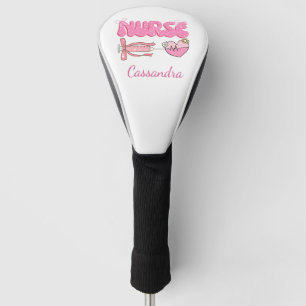 Geschenk mit Namen für Schüler der Krankenpflege S Golf Headcover