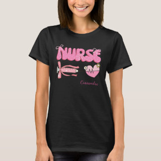 Geschenk mit Namen für Schüler der Krankenpflege S T-Shirt