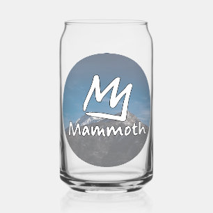 Geschenk mit Vintage-Mammoth-Mountain-Skigebiet-Be Dosenglas