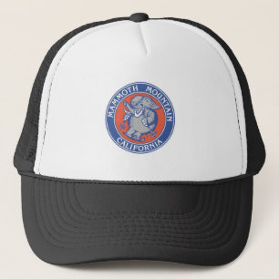 Geschenk mit Vintage-Mammoth-Mountain-Skigebiet-Be Truckerkappe