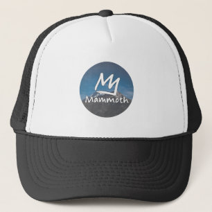 Geschenk mit Vintage-Mammoth-Mountain-Skigebiet-Be Truckerkappe