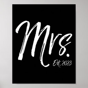 Geschenk nur verheiratet Anniversary Idee Hochzeit Poster