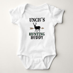 Geschenk Onkel-Hunting Buddy Nephew Archery Baby Strampler