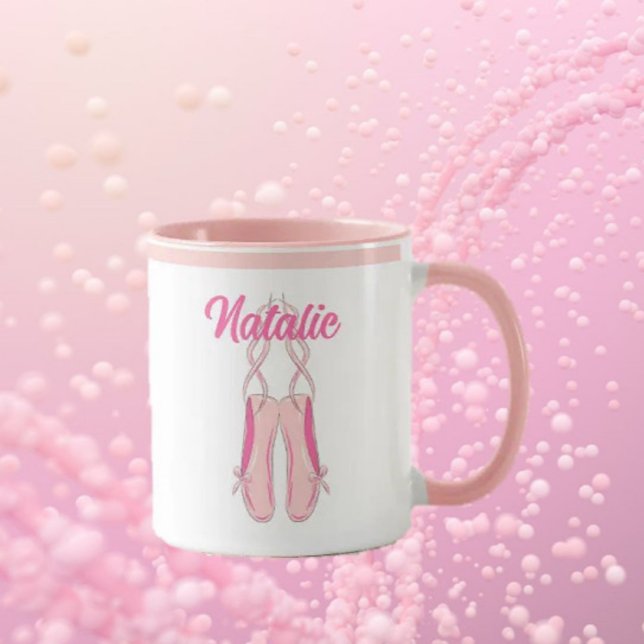 Geschenk! Personalisierte Balletttänzerin-Tasse Tasse (Von Creator hochgeladen)
