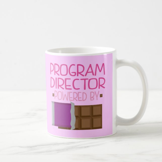 Geschenk Programm-Direktorn-Schokolade für sie Tasse (Rechts)