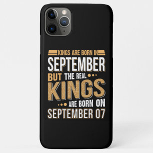 Geschenk September   Könige sind im September 07 G Case-Mate iPhone Hülle