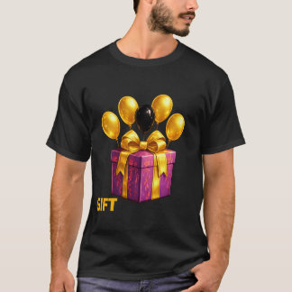 Geschenk-T-Shirt für jeden, der etwas feiert. T-Shirt