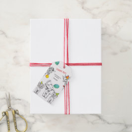 Geschenk Tag 5 Jahrestag Party Geschenkanhänger