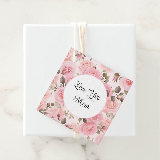 Geschenk Tag der Mutter Geschenkanhänger (Beispiel)