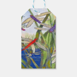 Geschenk Tag Dragonflies Geschenkartikel Geschenkanhänger