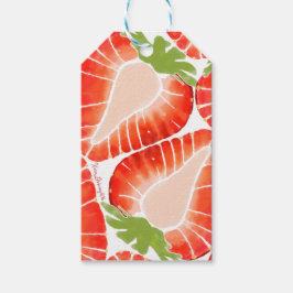 Geschenk-Tag - Erdbeergeheimnis Geschenkanhänger