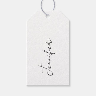 Geschenk Tag für ein Brautparty mit Namen. Geschenkanhänger