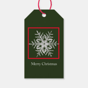 Geschenk Tag Merry Christmas Bentley Snowflake Geschenkanhänger