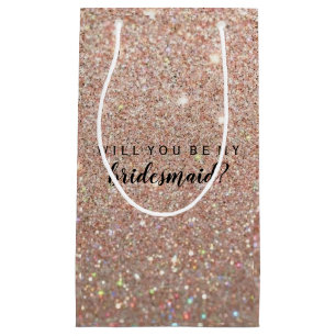 Geschenk-Tasche sind Sie mein Brautjungfer Kleine Geschenktüte