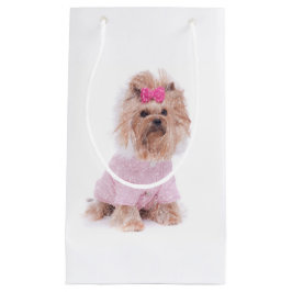 Geschenk-Tasche Yorkshires Terrier Kleine Geschenktüte