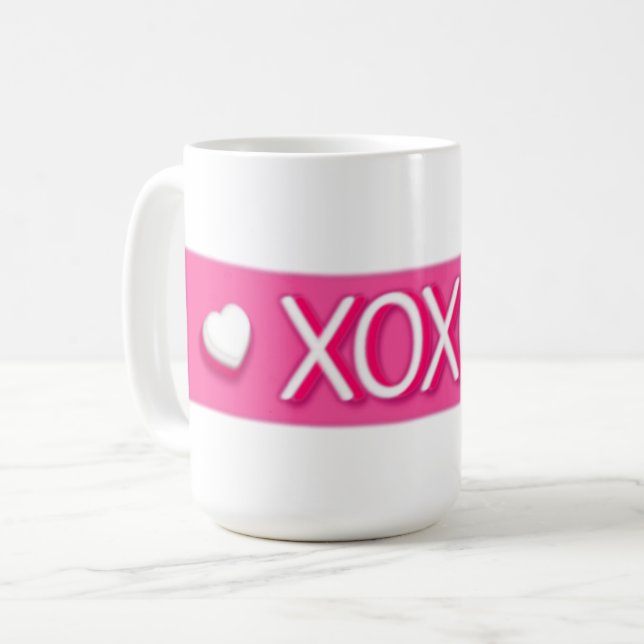 Geschenk Tasse 15 oz Tasse (Vorderseite Links)