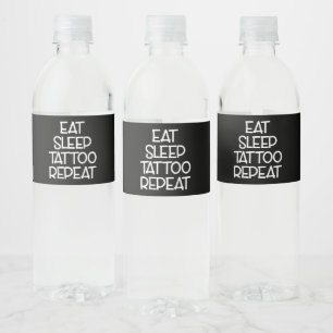 Geschenk Tattoo Künstler Funny Sprichwort Tattooo Wasserflaschenetikett