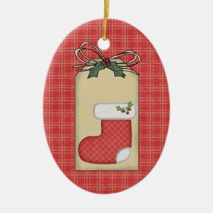 Geschenk-Umbau-Verzierung des Babys Weihnachtsrote Keramik Ornament