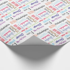 Geschenk-Verpackungs-Liebling setzt die populären Geschenkpapier