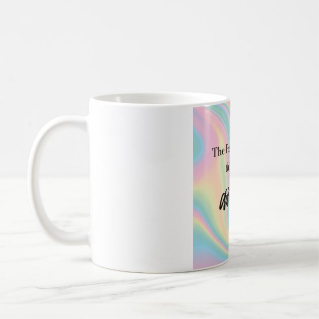 Geschenk von Frauen in benutzerdefinierten Farben Kaffeetasse (Links)