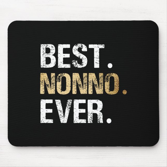 Geschenk von Grandtochter Grandson Best Nonno Mousepad (Vorne)