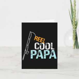 Geschenk von Grandtochter Grandson Reel Cool Papa Karte