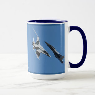 Geschenk von Supersonic Airforce Jet-Fighter Desig Tasse