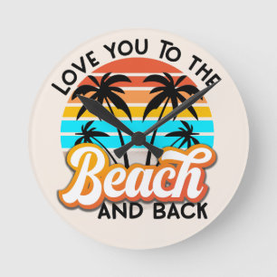 Geschenk Wanduhr Ozeanliebhaber