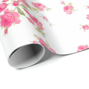 Geschenk Wrap St Colette Juni Rose sorbet Geschenkpapier
