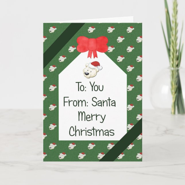 Geschenk Wrap Weihnachten (Vorderseite)