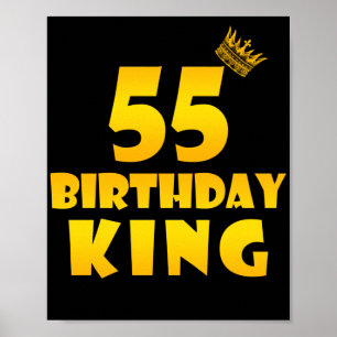 Geschenk zum 55. Geburtstag für den 55-jährigen Ge Poster
