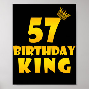 Geschenk zum 57. Geburtstag für den 57-jährigen Ge Poster