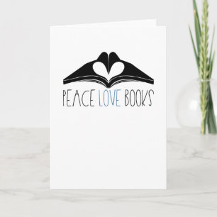 Geschenk zum Bücherlesen Karte