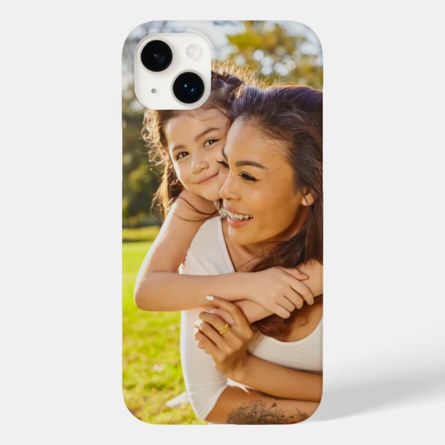 Geschenk zum Foto personalisierter Mutter Case-Mate iPhone Hülle (Rückseite)