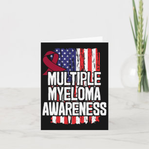 Geschenk zum Multiplen Myelom - Bewusstsein für Bl Karte