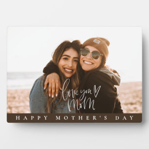 Geschenk zum Muttertag. Ich liebe dich Mama Fotopl Fotoplatte
