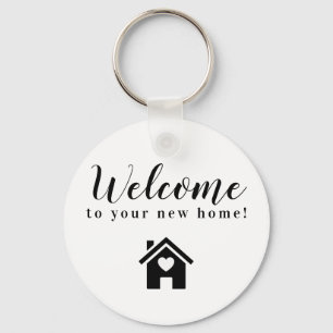 Geschenk zum Schließen von Realtor Willkommen auf Schlüsselanhänger