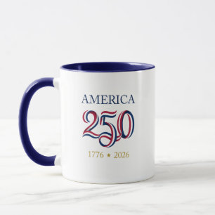 Geschenk zur 250-Jahr-Feier Amerikas Tasse