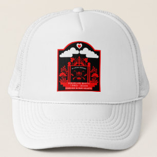 Geschenk zur Beerdigung von Feuerwehren Truckerkappe