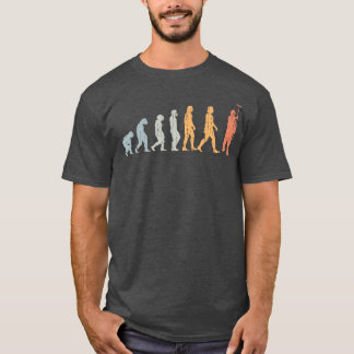 Geschenk zur Evolution des Menschen im Vintage-Sti T-Shirt