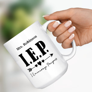 Geschenk zur Würdigung des Sonderschullehrers für Zweifarbige Tasse