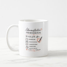Geschenk zur Würdigung von Verwaltungsfachleuten Kaffeetasse
