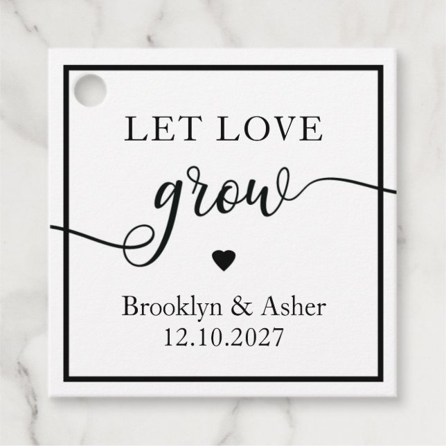 Geschenkanhänger (Vorderseite)