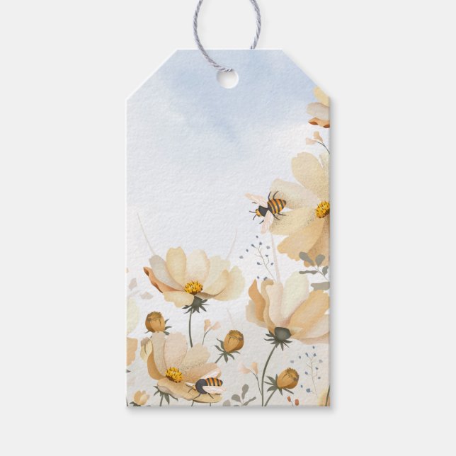 Geschenkanhänger Bee's Meadow (Vorderseite)
