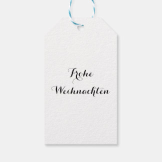 Geschenkanhänger Frohe Weihnachten